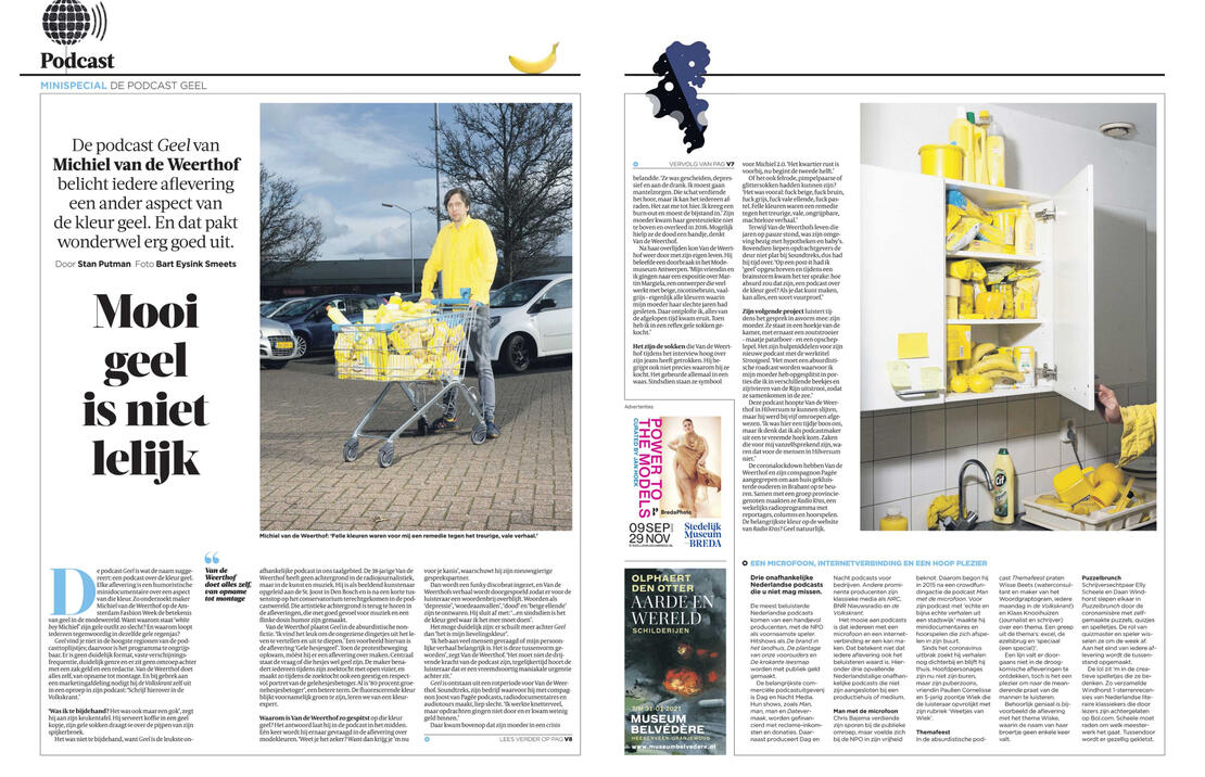 GEEL in de Volkskrant